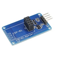 ESP8266 WiFi module ESP-01 adapter module met header pins